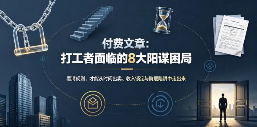 付费文章:打工者面临的8大阳谋困局-豌豆轻创