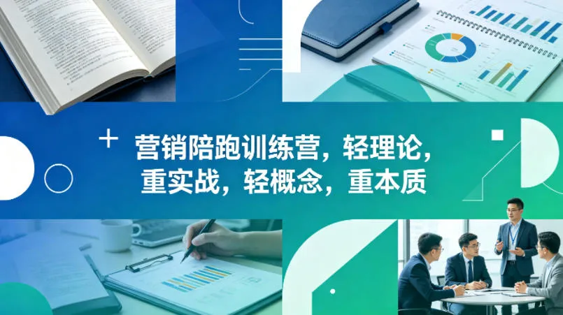 老A营销陪跑训练营，轻理论，重实战，轻概念，重本质(更新2026年6月)-豌豆轻创
