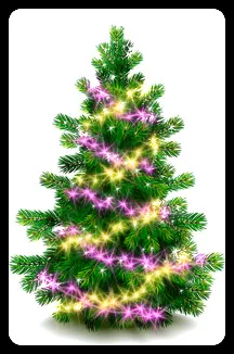 给你发圣诞树了 桌面小挂件-豌豆轻创