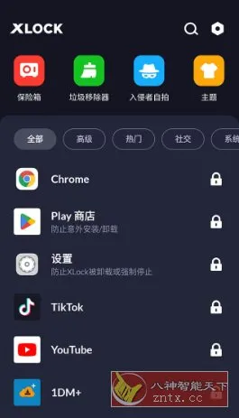 应用锁 App Lock XLock Pro v1.8.9专业版-豌豆轻创