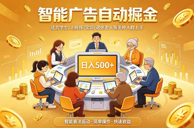 2026年最好做的项目：自动掘金项目，小白轻易上手，单日轻松收入500+【揭秘】-豌豆轻创