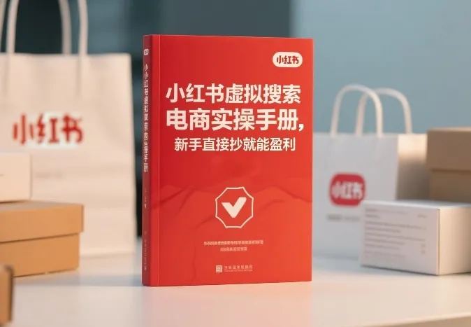 小红书⁠‬⁠‌‬⁠‬‍‍‌‬‌‍⁠‌⁠⁠‬‬‌‍虚拟搜索电商实操手册，新手直接抄就能盈利-轻创