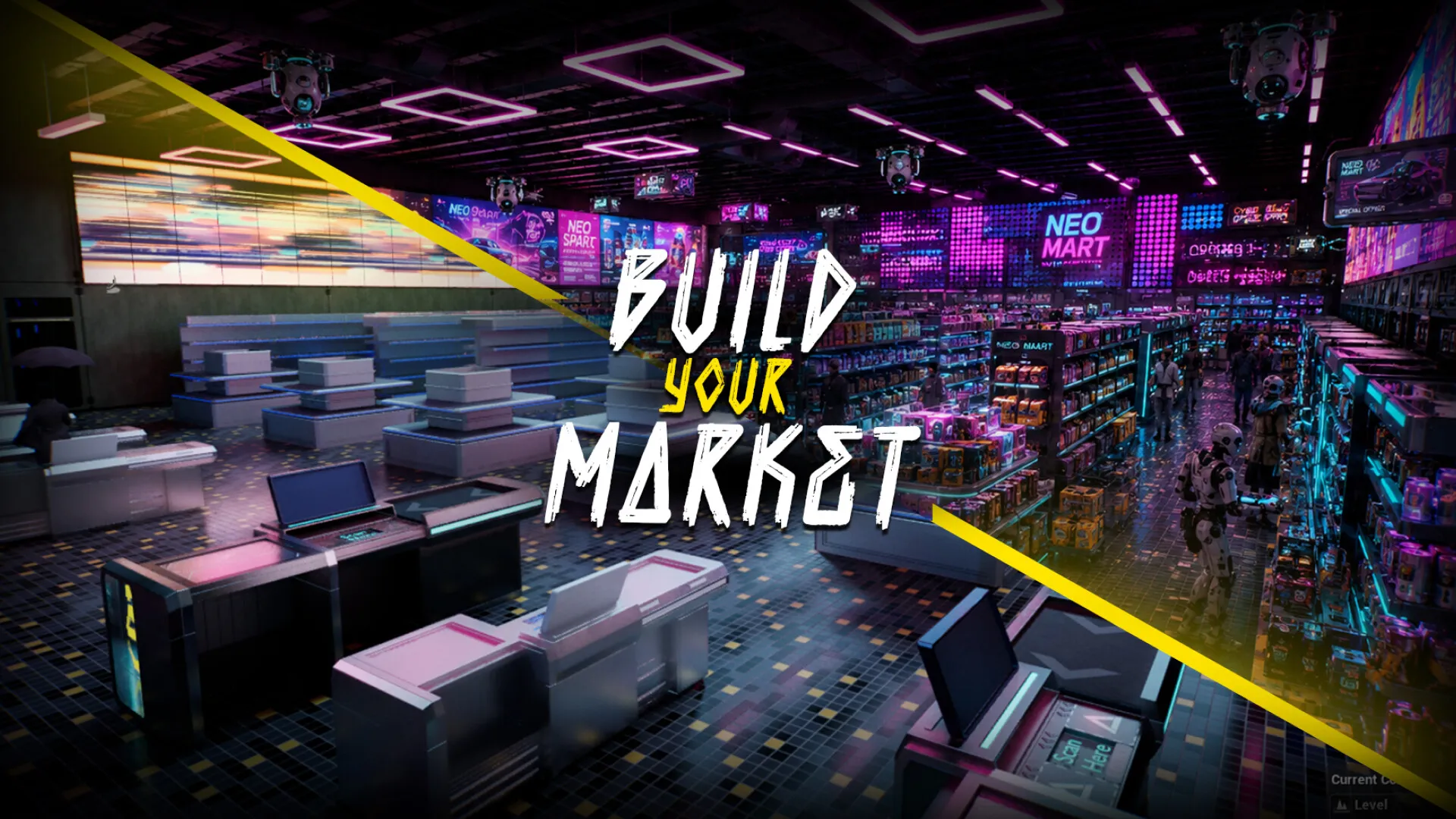 赛博朋克商店模拟器/Cyberpunk Store Simulator-豌豆轻创