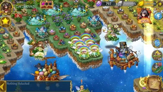 精灵世界种田v5.3.4清爽版★地图最大的合成类休闲单机手游-豌豆轻创