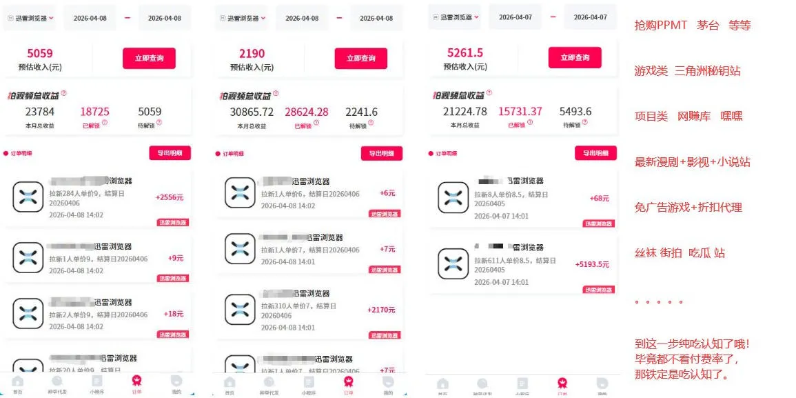 迅雷浏览器项目2.0_拆个大佬周1W的打法-豌豆轻创