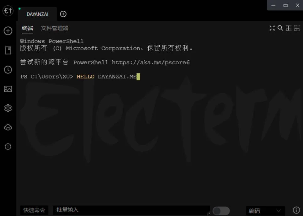 跨平台SSH桌面终端Electerm v3.10.0中文版-豌豆轻创