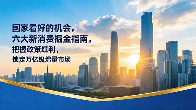 某付费文章：国家看好的机会，六大新消费掘金指南，把握政策红利，锁定万亿级增量市场-轻创