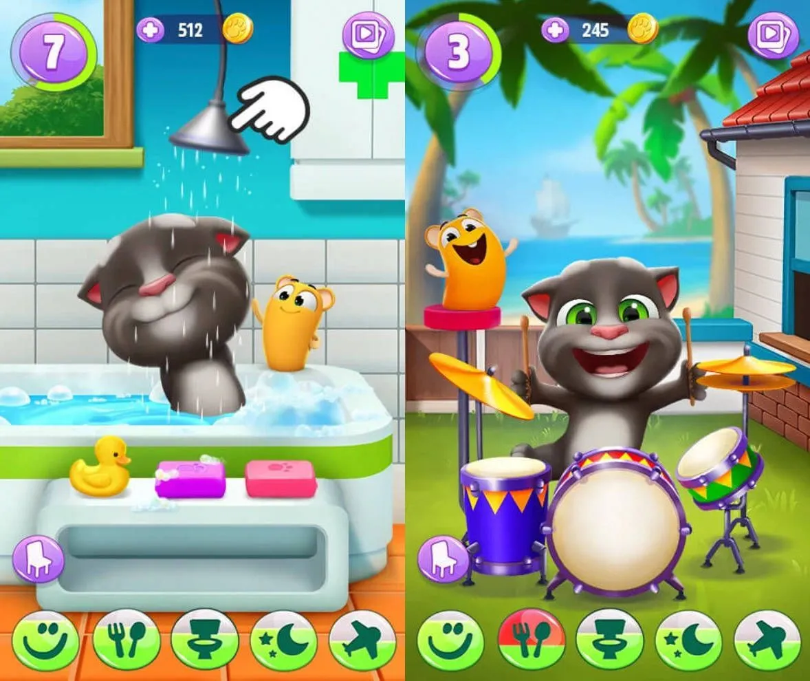 安卓我的汤姆猫 2无限金币/星星-轻创