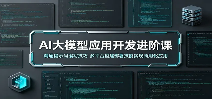AI大模型应用开发进阶课：精通提示词编写技巧，多平台搭建部署技能实现商用化应用-豌豆轻创