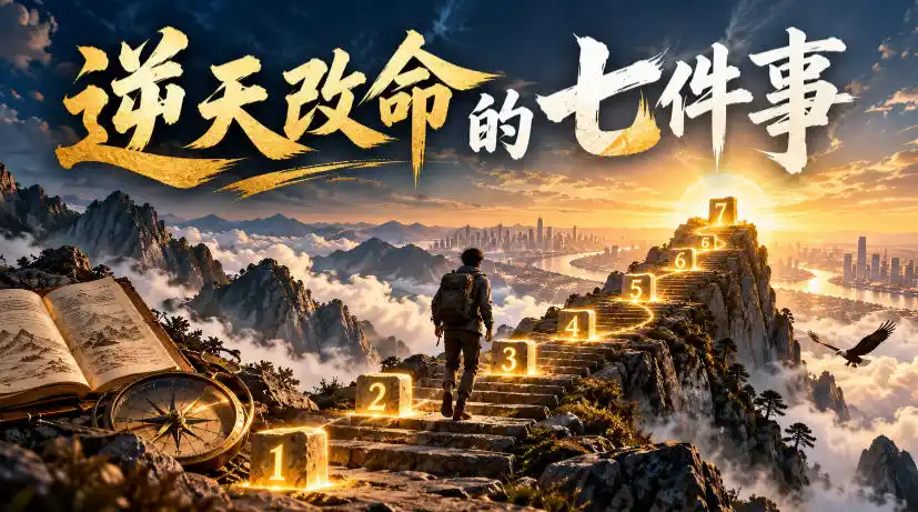 付费文章：逆天改命的七件事-豌豆轻创