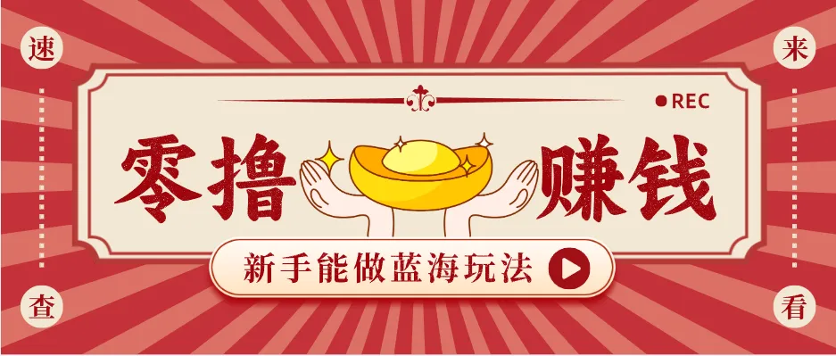 新手也能变现的蓝海玩法，一个人人能做的项目，需求量极大日入300+！-豌豆轻创