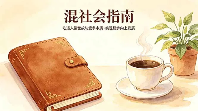 付费文章：混社会指南，吃透人情世故与竞争本质，实现稳步向上发展-豌豆轻创